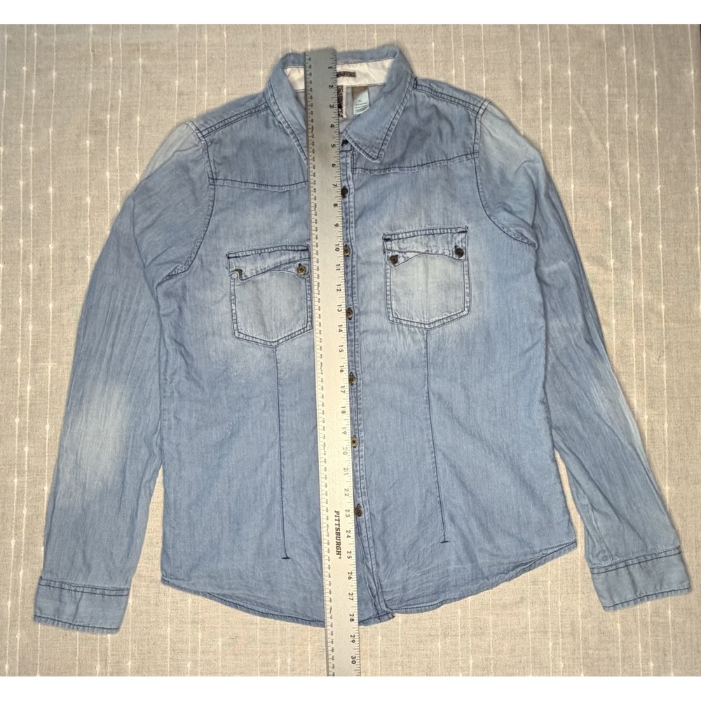 Buckle BKE Womens Light Wash Denim Western XL - Picture 5 of 6